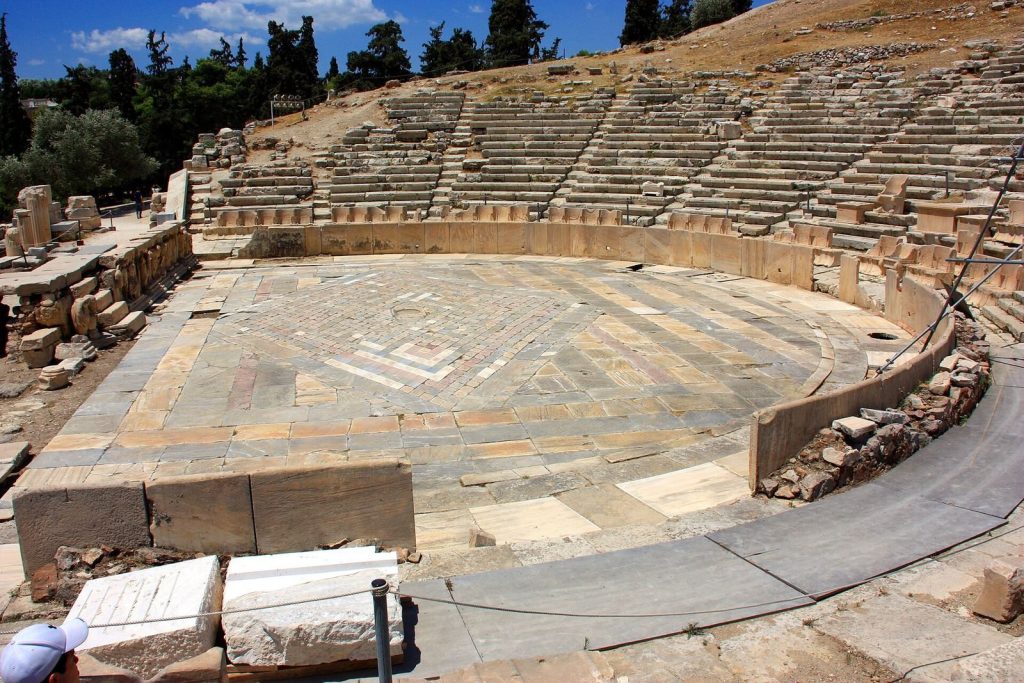 Theatre of Dionysus: An Ancient Greek Dramatic Venue in Athens 2 Theatre of Dionysus