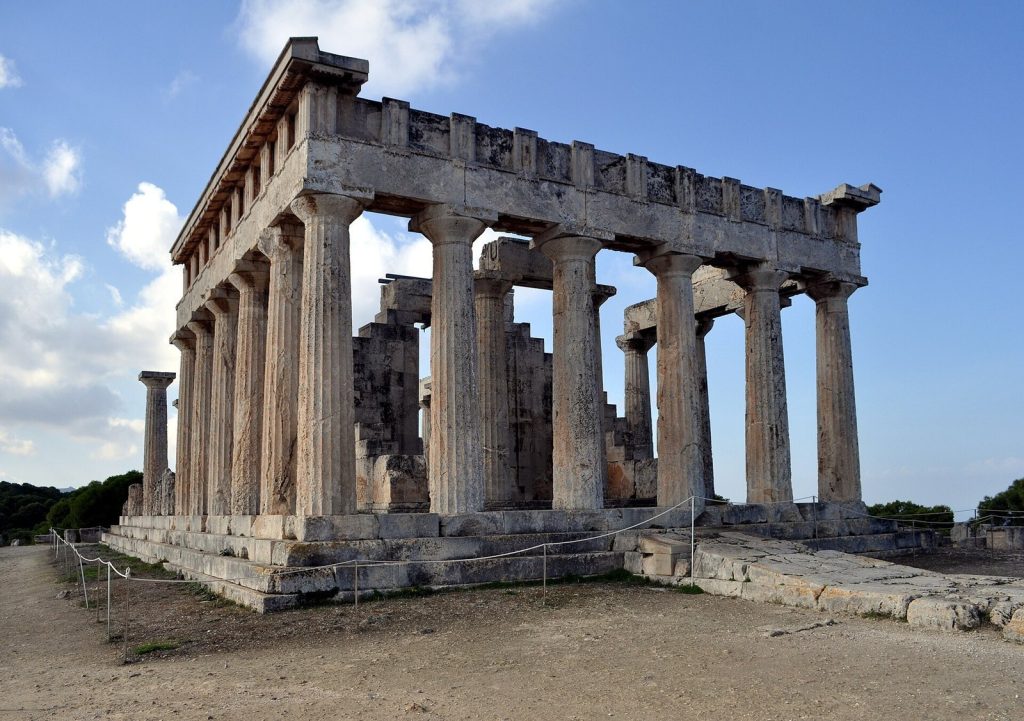 Temple of Aphaea: An Archaic Greek Sanctuary on Aegina 1 Temple of Aphaea
