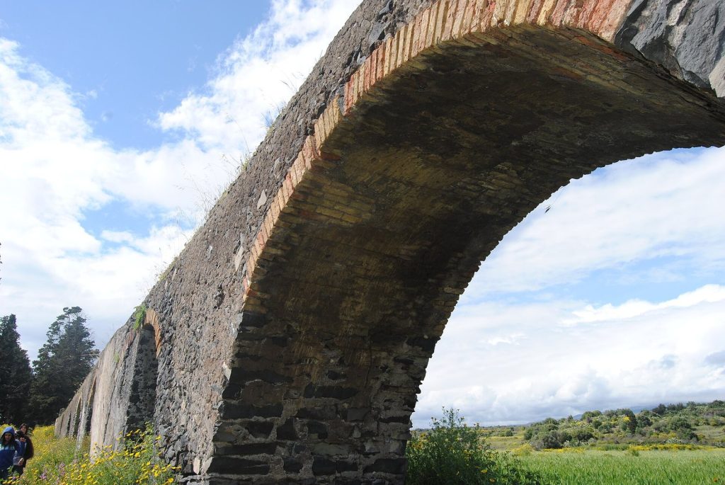 Catania Aqueduct: A Roman Water Supply in Sicily 1 Ancient Roman aqueduct