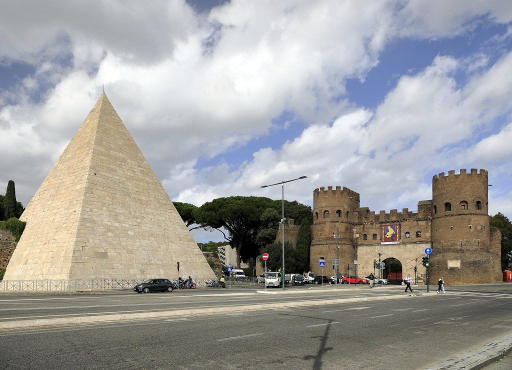 Pyramid of Cestius: A Roman Tomb in Rome 3 Pyramid of Cestius