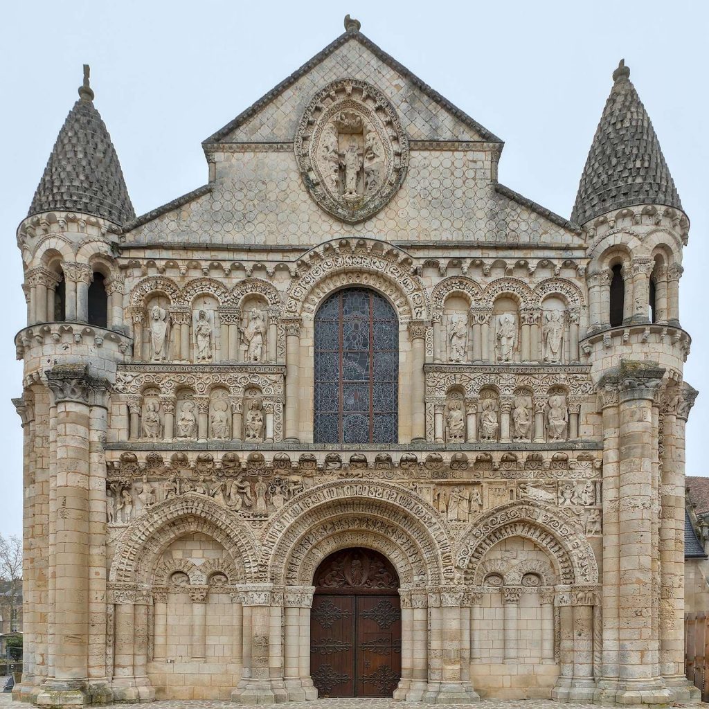 Notre-Dame la Grande: A Romanesque Church in Poitiers 1 Église Notre-Dame la Grande, Poitiers