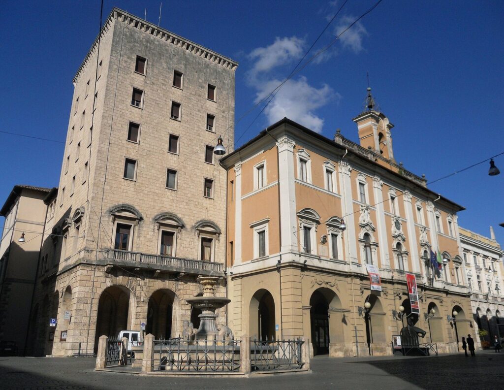 Palazzo Comunale, Rieti: City Hall and Seat of Municipal Government 2 Palazzo Comunale, Rieti