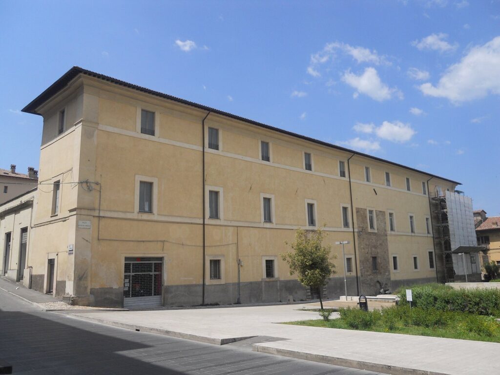 Palazzo del Seminario: A Diocesan Seminary in Rieti, Italy 1 Palazzo del Seminario