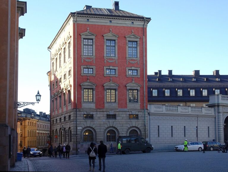 Axel Oxenstierna Palace: An Unfinished Mannerist Palace in Stockholm