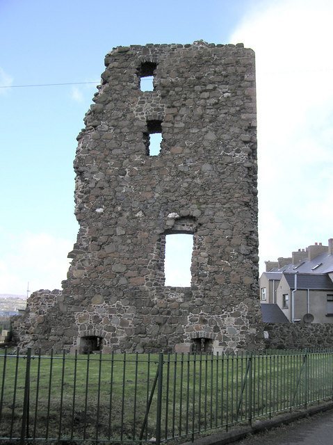 Olderfleet Castle: A Towerhouse in Larne, Northern Ireland 3 Olderfleet Castle