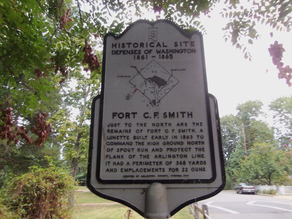 Fort C. F. Smith: A Union Civil War Fort Protecting Washington 2 Fort C. F. Smith, Arlington