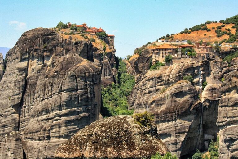 St Nicholas Anapafsas Monastery: A Cliffside Monastery at Meteora