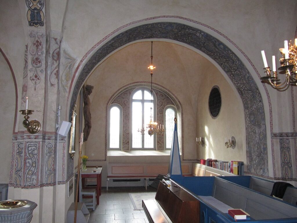 Alsike Church: A Medieval Parish Church in Knivsta, Sweden 2 Alsike church