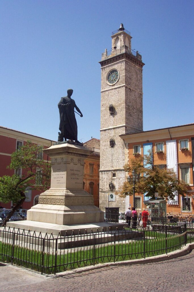 Civic Tower of L’Aquila: The City’s Civic Clock and Bell Tower 1 Torre civica