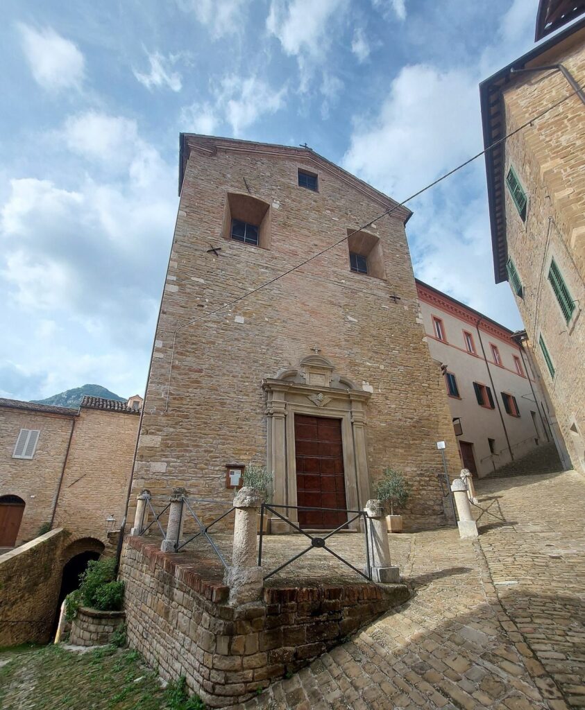 Church of Santa Lucia: A Baroque Catholic Church in Serra San Quirico 1 Church of Santa Lucia