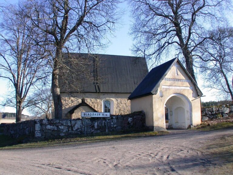 Bladåker Church: A Lutheran Church in Uppsala Municipality, Sweden