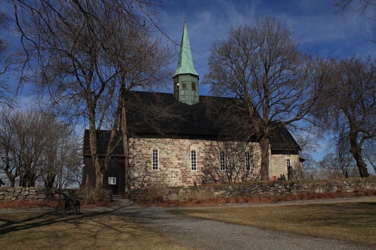 Rygge Church: A Romanesque Medieval Church in Norway