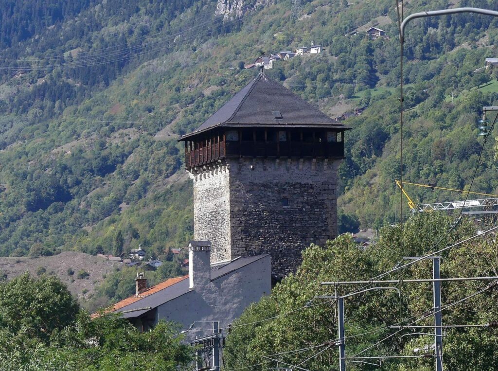 Montmayeur Tower: A Fortified Residence in Aime 1 Montmayeur Tower