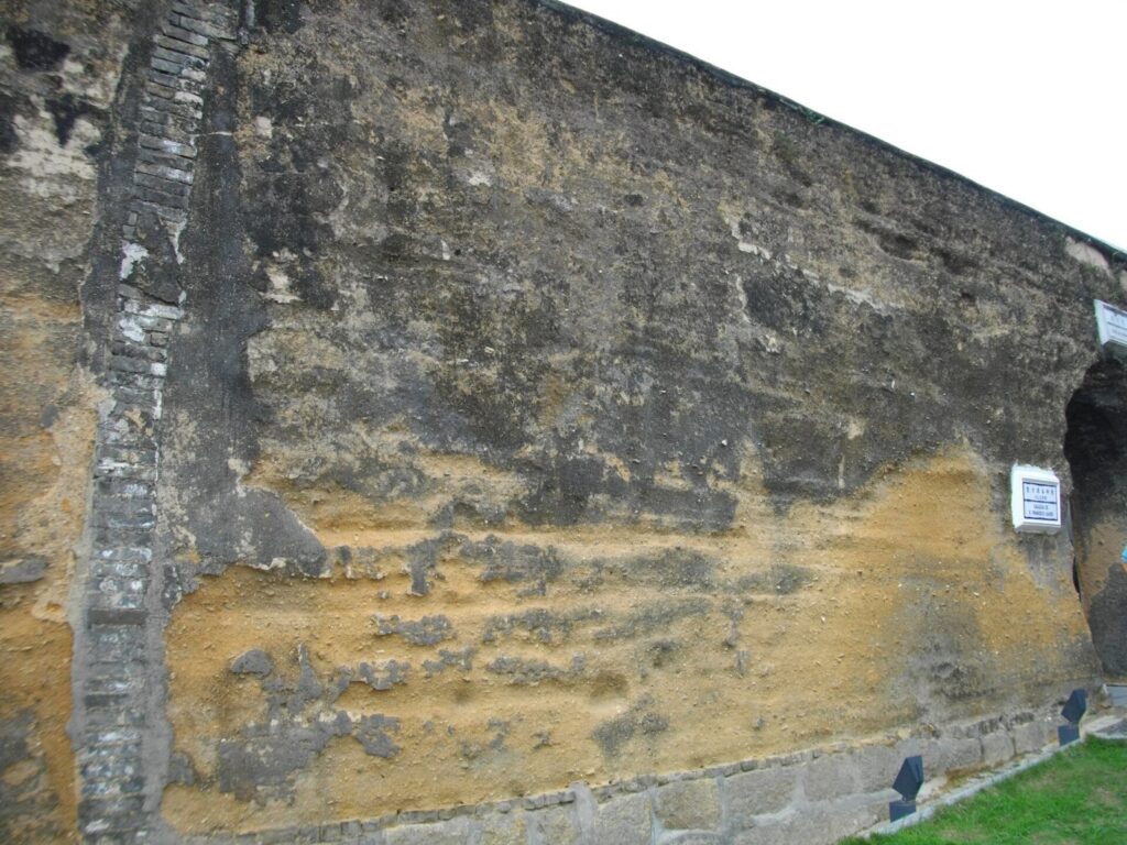 Section of the Old City Walls of Macau: Portuguese Colonial Defenses 2 Section of the Old City Walls of Macau