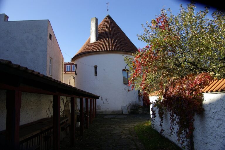 Red Tower: Medieval Fortification and Prison in Pärnu, Estonia