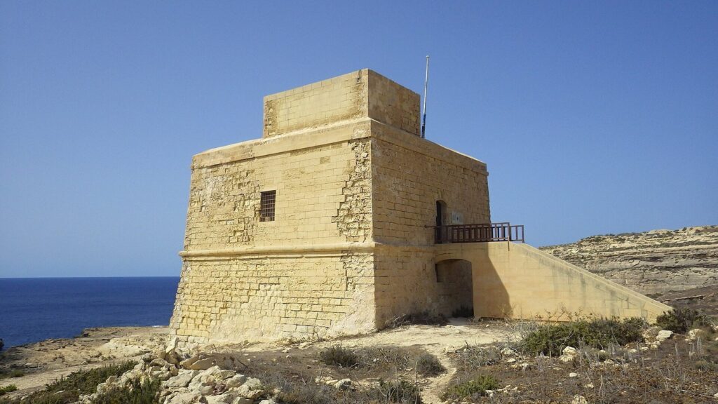 Dwejra Tower: A Coastal Watchtower on Gozo 2 Dwejra Tower