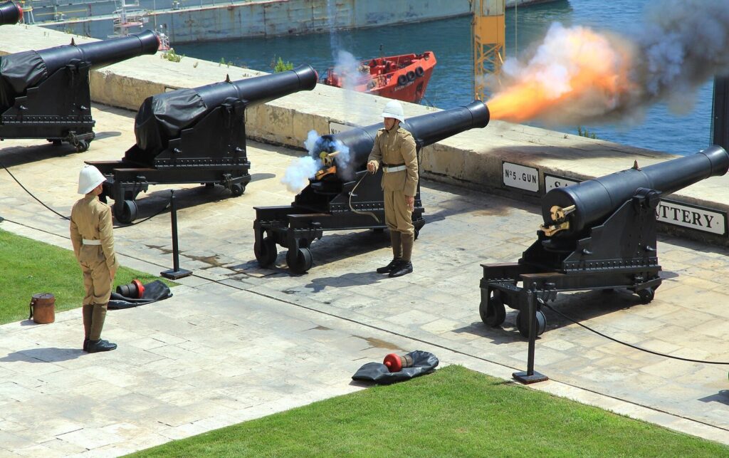 Saluting Battery: Valletta’s Military and Ceremonial Artillery Battery 1 Saluting Battery