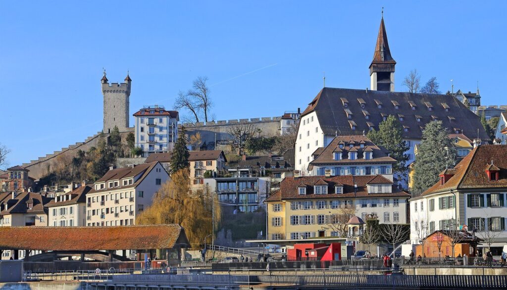 Musegg Wall: Lucerne’s Medieval City Fortification 2 Museggmauer