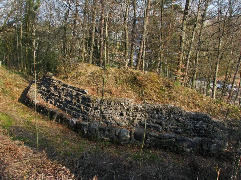 Glanzenberg: Ruins of a Medieval Castle and Town in Switzerland 2 Glanzenberg ruin