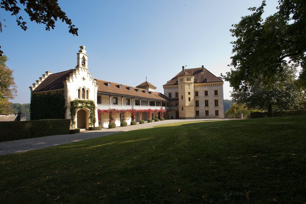 Manoir de Praroman puis Château d’Alexis de Zurich, avec jardin paysage