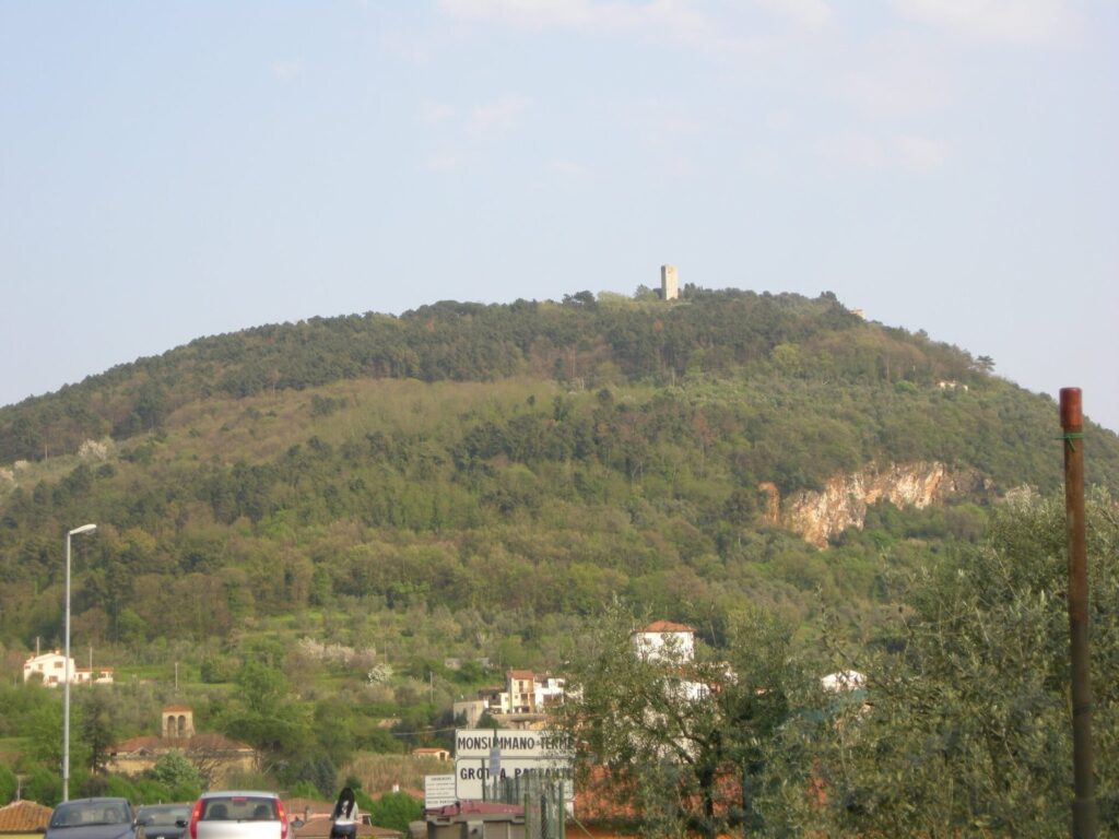 Monsummano Castle: A Medieval Hilltop Fortification in Tuscany 2 Monsummano Castle