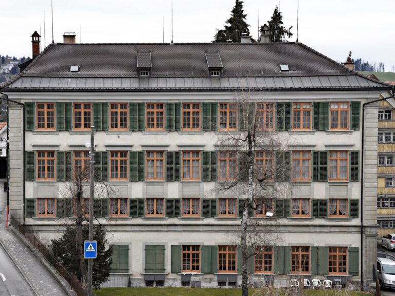 Pentagonal Palace: A Neoclassical Residence in Trogen, Switzerland