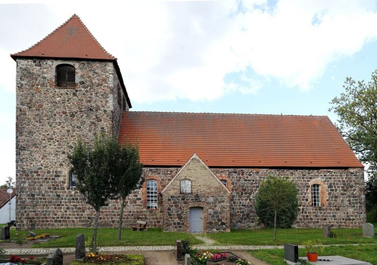 Church in Garzin: A Medieval Gothic Hall Church in Germany