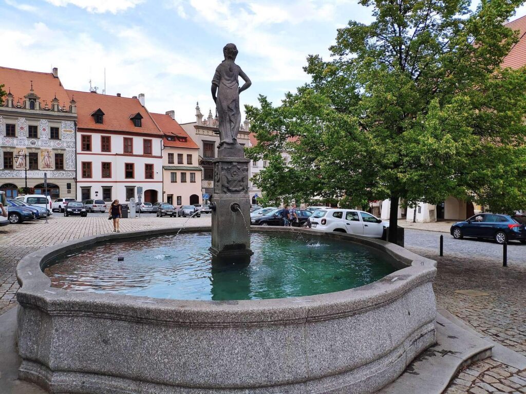 Fountain at Velké náměstí